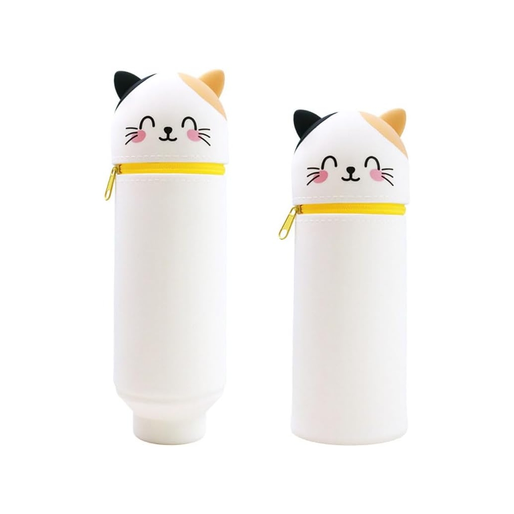 Trousse à Crayons Silicone Chaton