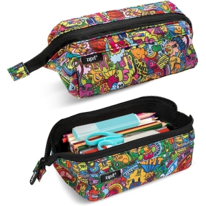 Trousse à Crayons ZIPIT Lenny - Grande Capacité
