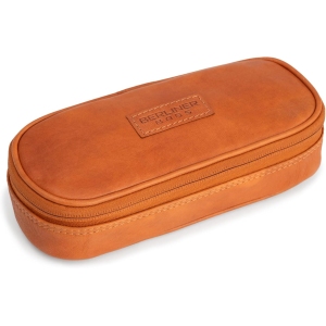 Trousse en Cuir Véritable Berliner Bags - Marron Élégante