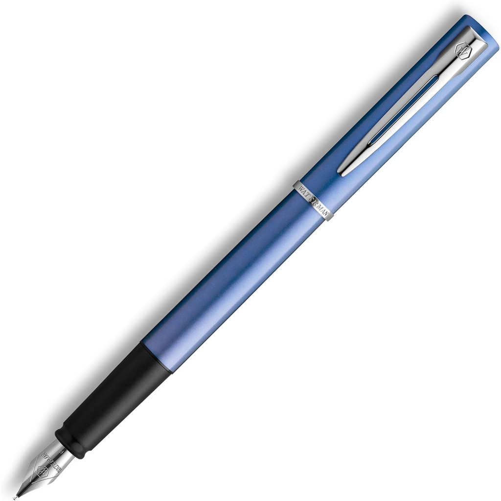 Stylo Plume Waterman Allure Laque Bleue - Coffret Cadeau