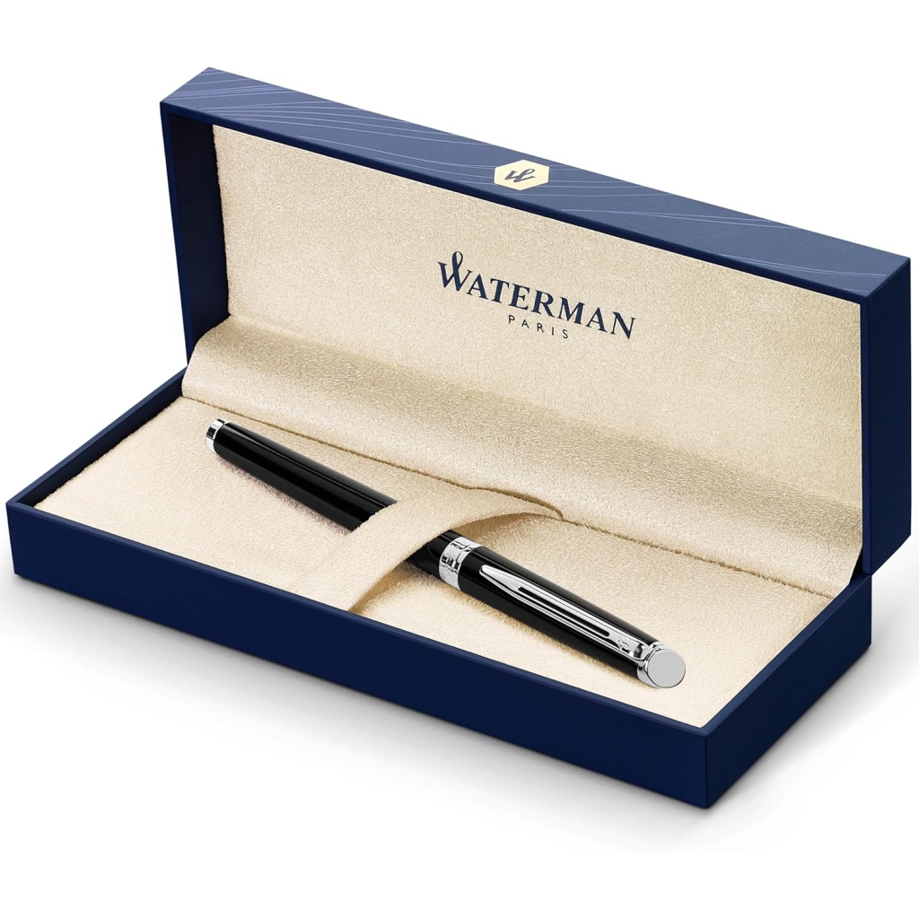 Stylo Waterman Hémisphère Roller Noir - Coffret Cadeau