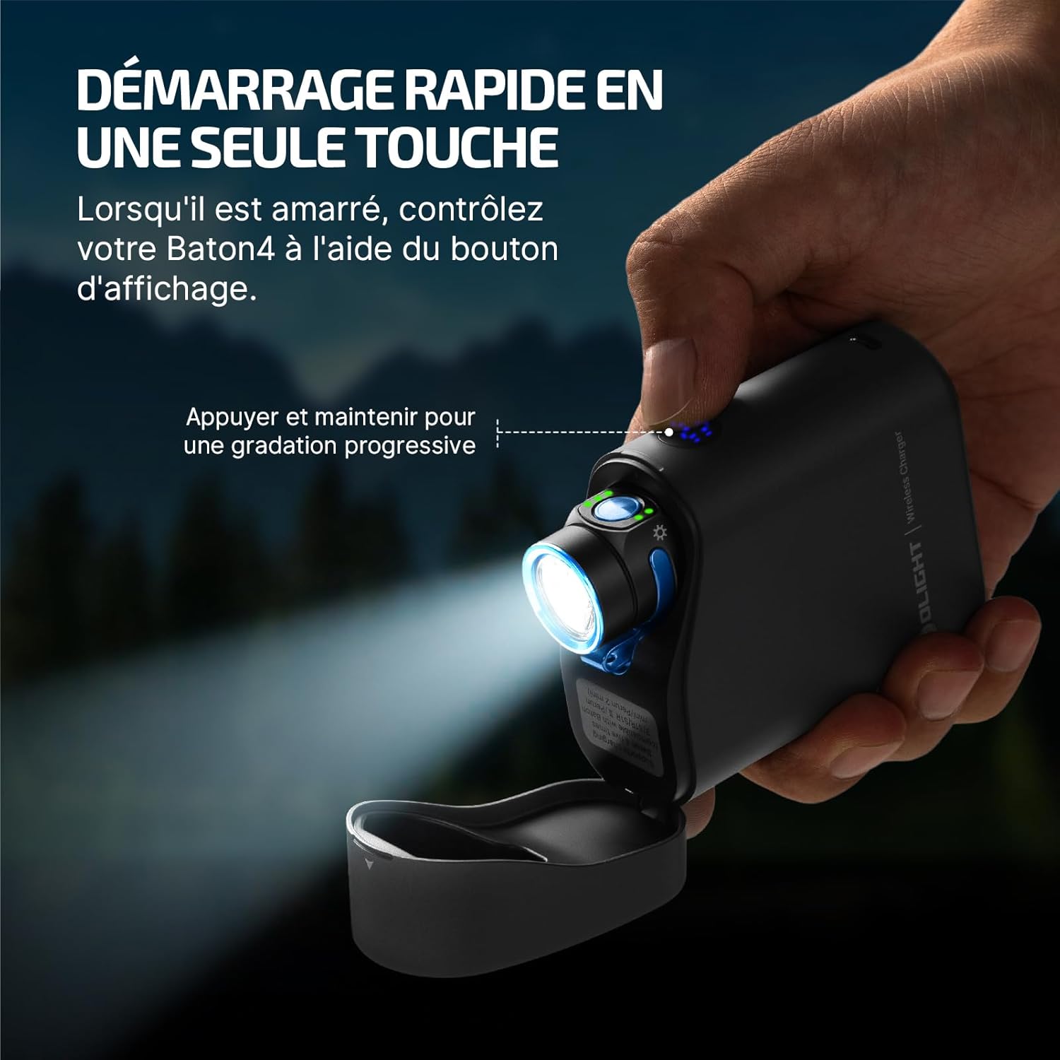 OLIGHT Baton 4 : Lampe Poche LED 1300 Lm – Image 2