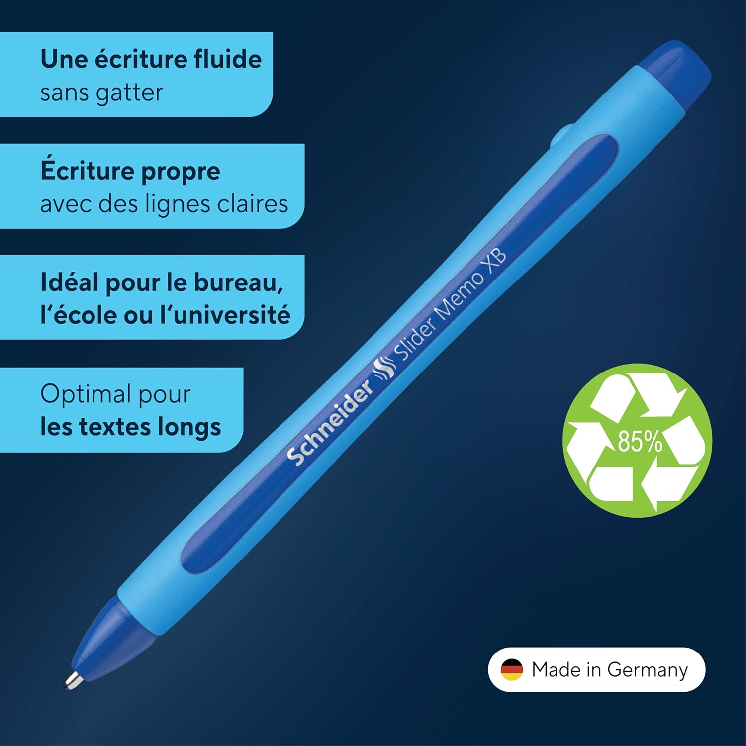 Set de 4 Stylos à Bille Schneider – Image 2