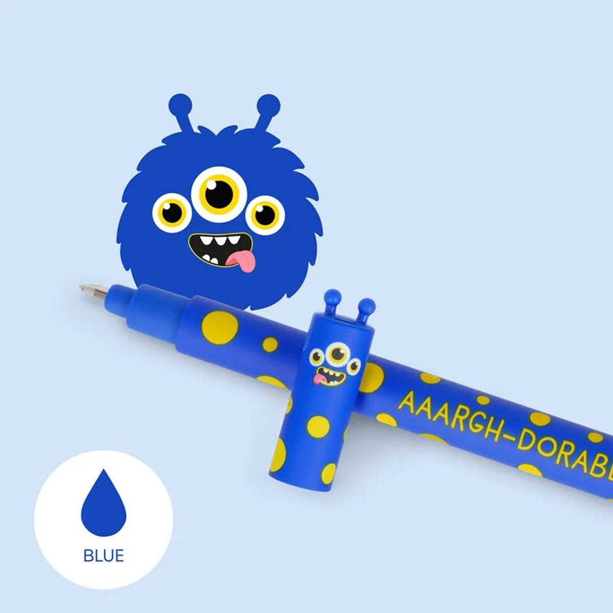 Stylos Gel Éffacables Monstres - Lot de 9 – Image 2