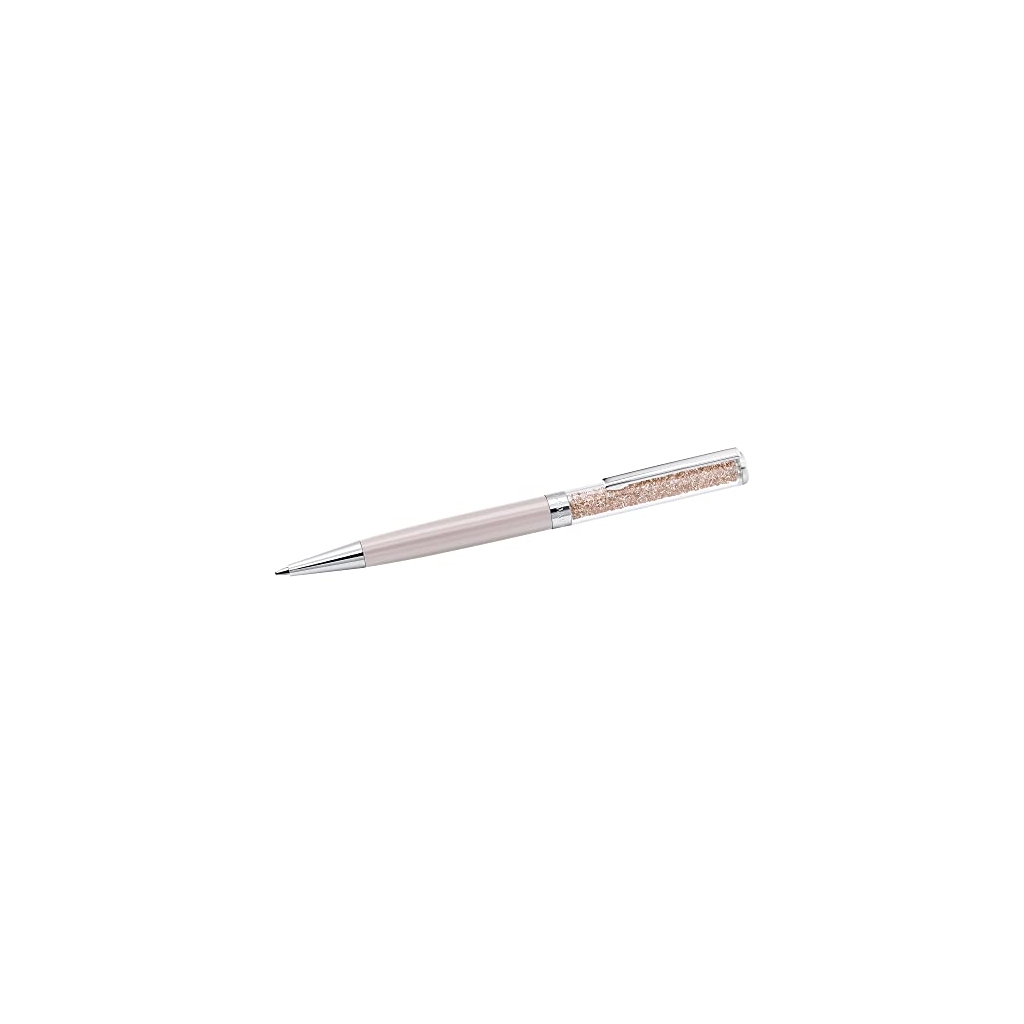 Stylo Bille Crystalline Swarovski - Ton Or Rose Métal Chromé