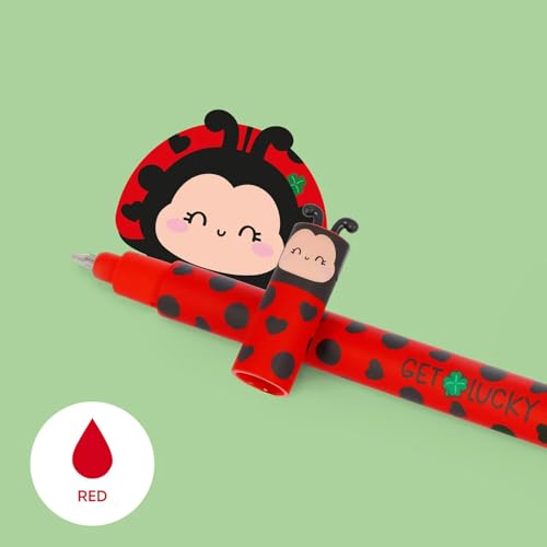 Lot de 8 Stylos Gel Effaçables Legami - Motifs Animaux – Image 3