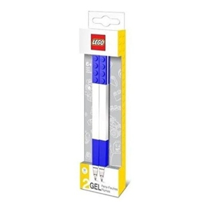 LEGO Lot de 2 stylos gel bleus