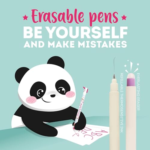 Lot de 15 Stylos Gel Effaçables Legami - Motifs Animaux – Image 5