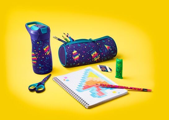 Lot de 3 Gommes Pyramides Pixel Party Maped - Précision et Confort – Image 4