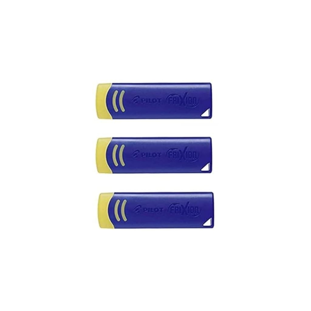 Lot de 3 Gommes FriXion Bleue PILOT
