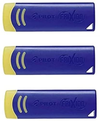Lot de 3 Gommes FriXion Bleue PILOT