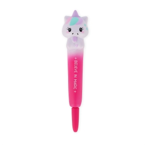 Stylo Gel Anti-Stress Squeezies Licorne Legami - Détente et Concentration