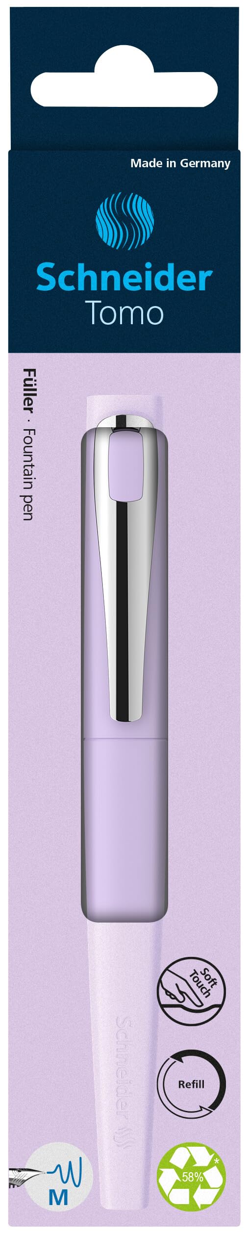 Stylo Plume Tomo Schneider Lavande - Rechargeable – Image 4