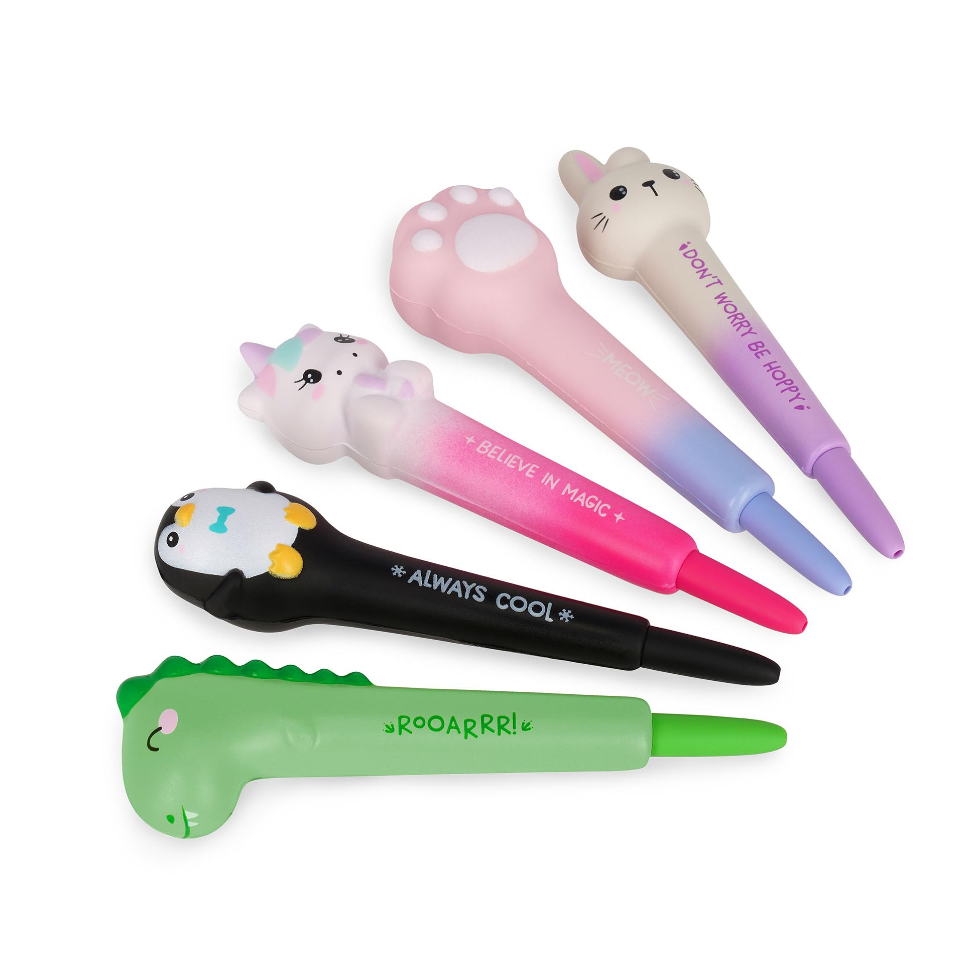 Stylo Gel Anti-Stress Squeezies Licorne Legami - Détente et Concentration – Image 5