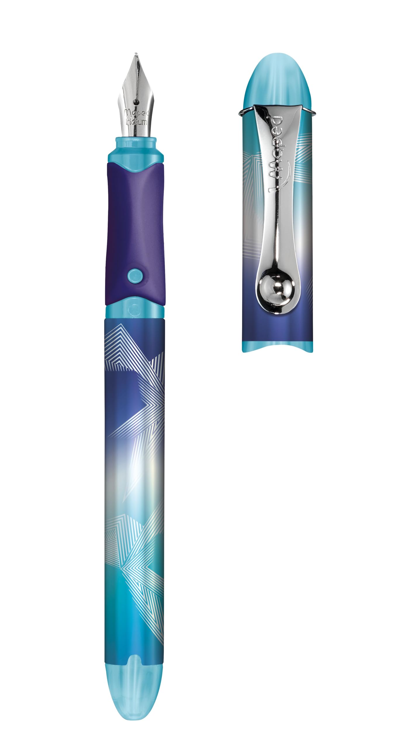 Stylo Plume Arctic Vibes Maped - Acier Inoxydable Pointe Iridium – Image 2