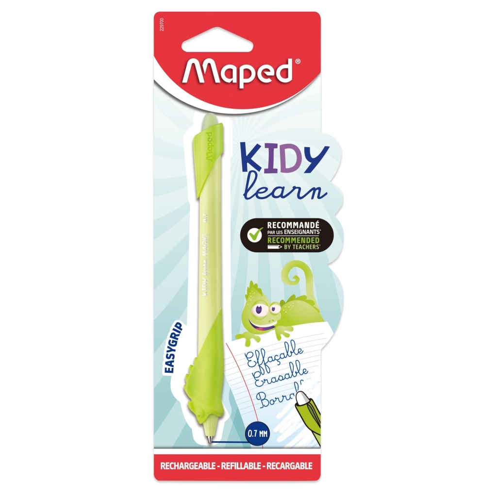 Stylo Effaçable Kidy Learn Caméléon Maped - Rechargeable et Ergonomique