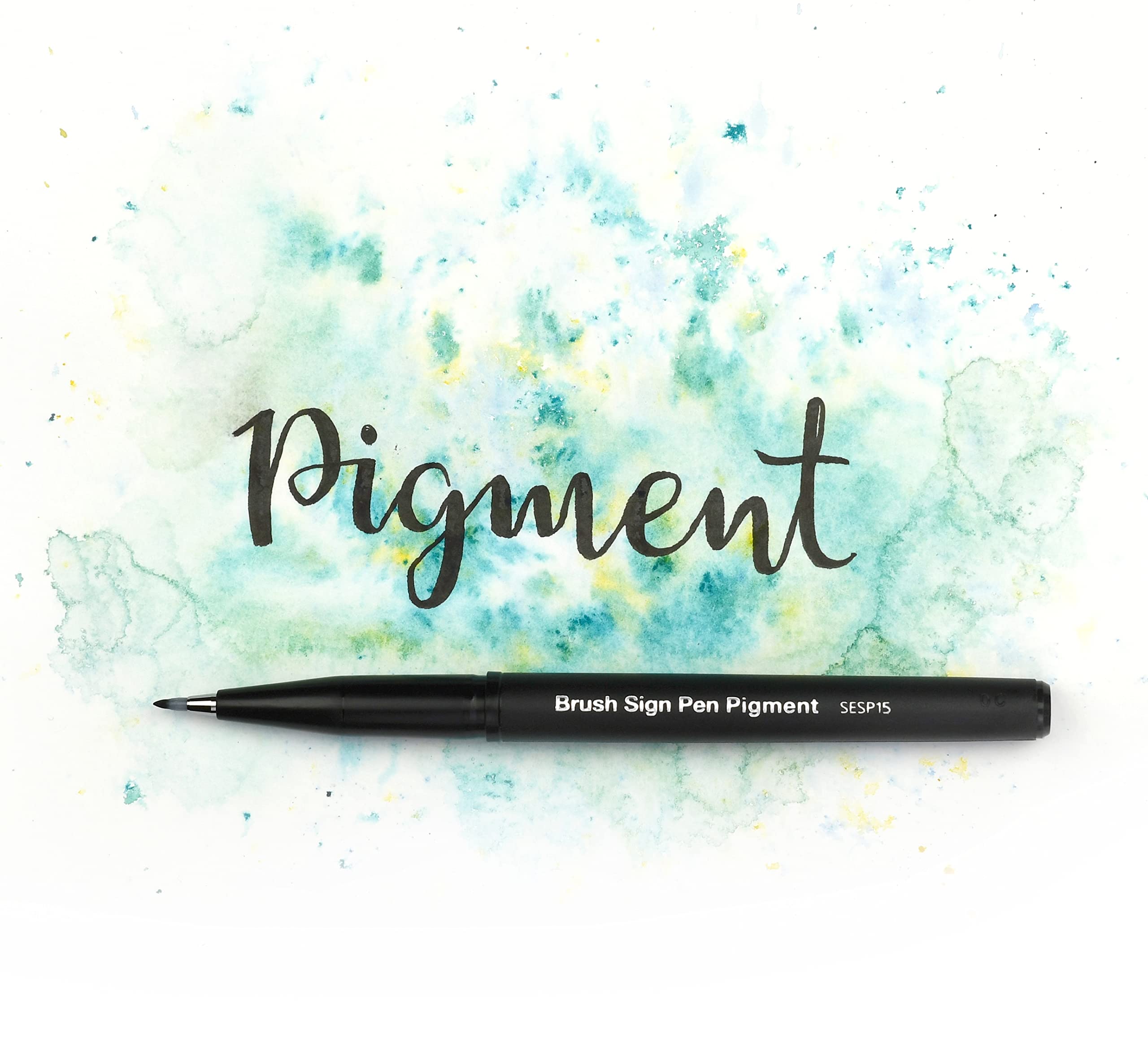 Stylo Calligraphie Pointe Pinceau Flexible Pentel - 3 Épaisseurs de Trait – Image 3