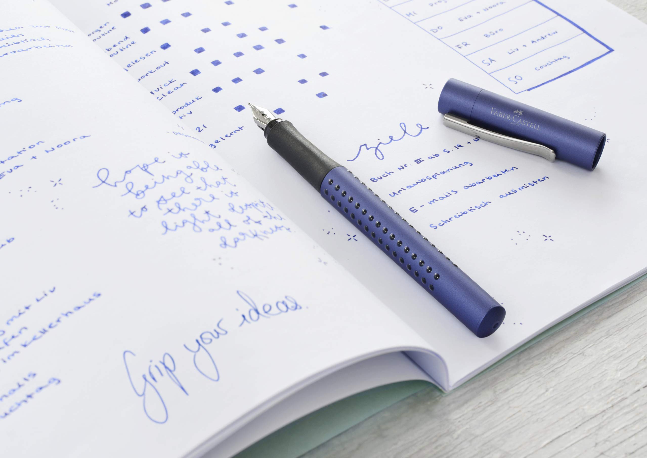 Set de Calligraphie Stylo Plume Grip 2011 Faber-Castell - 3 Pointes – Image 4