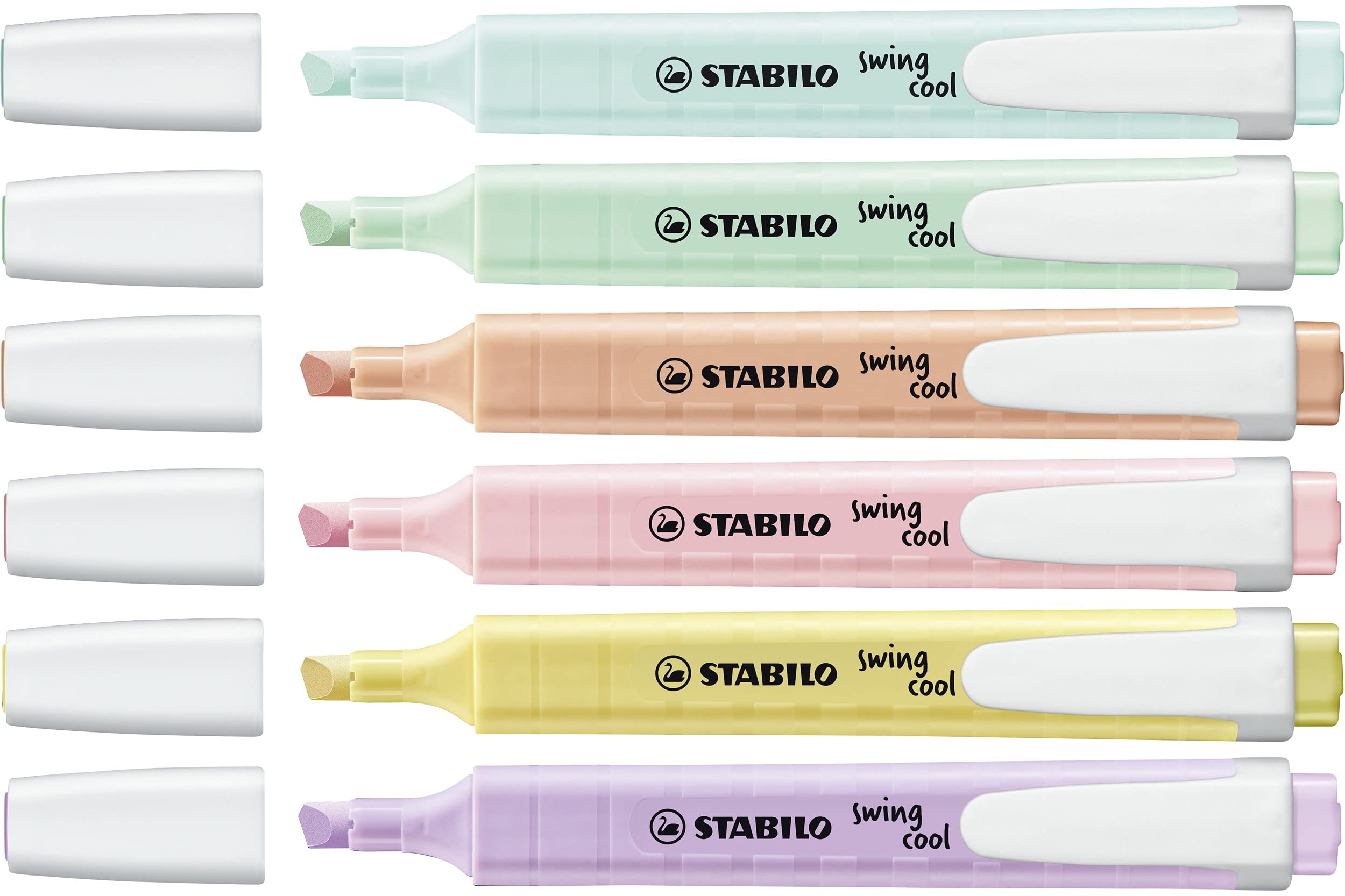 Surligneur Stabilo Swing Cool Pastel - Lot de 6 – Image 3