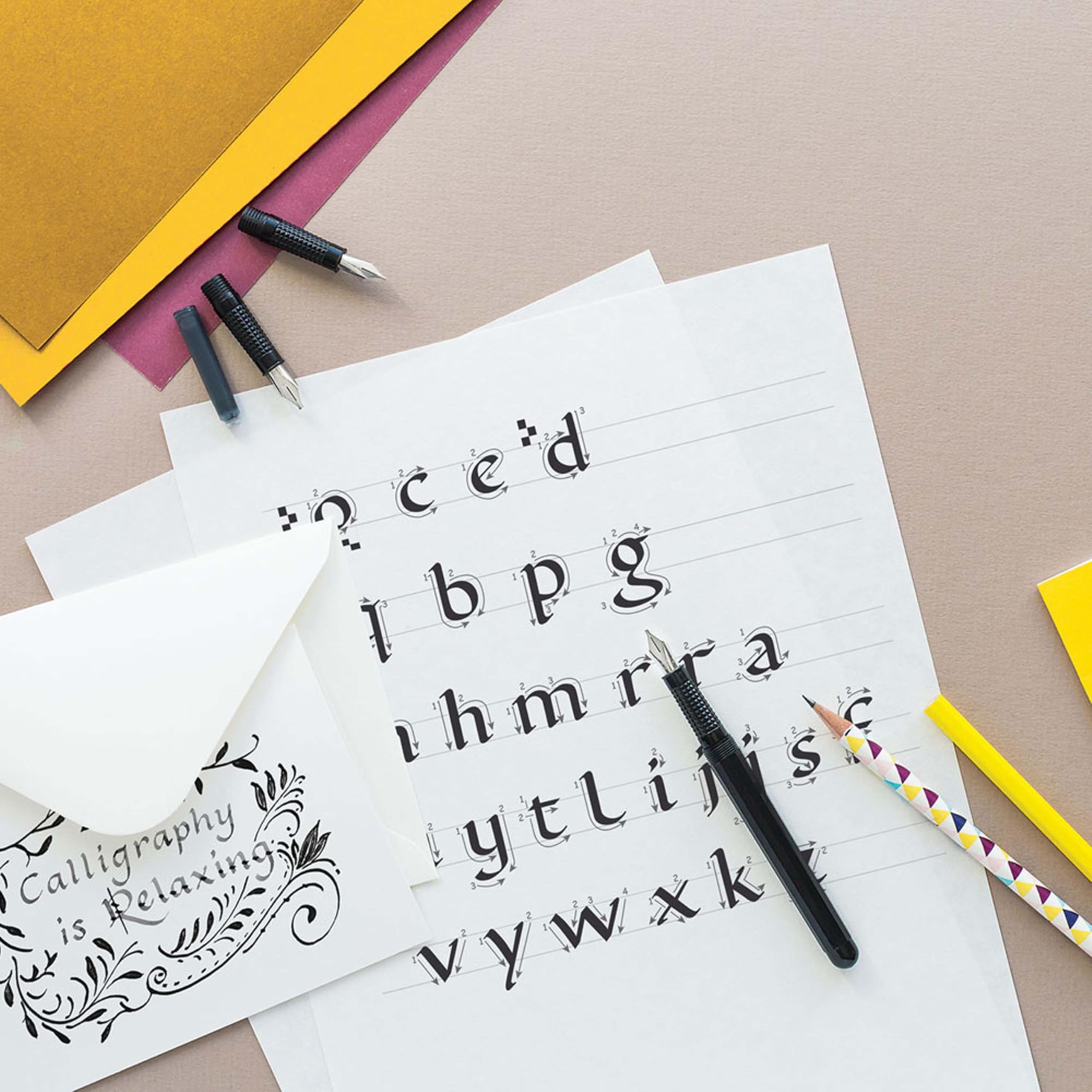 Set Stylo Plume Calligraphie MANUSCRIPT pour Débutants – Image 2