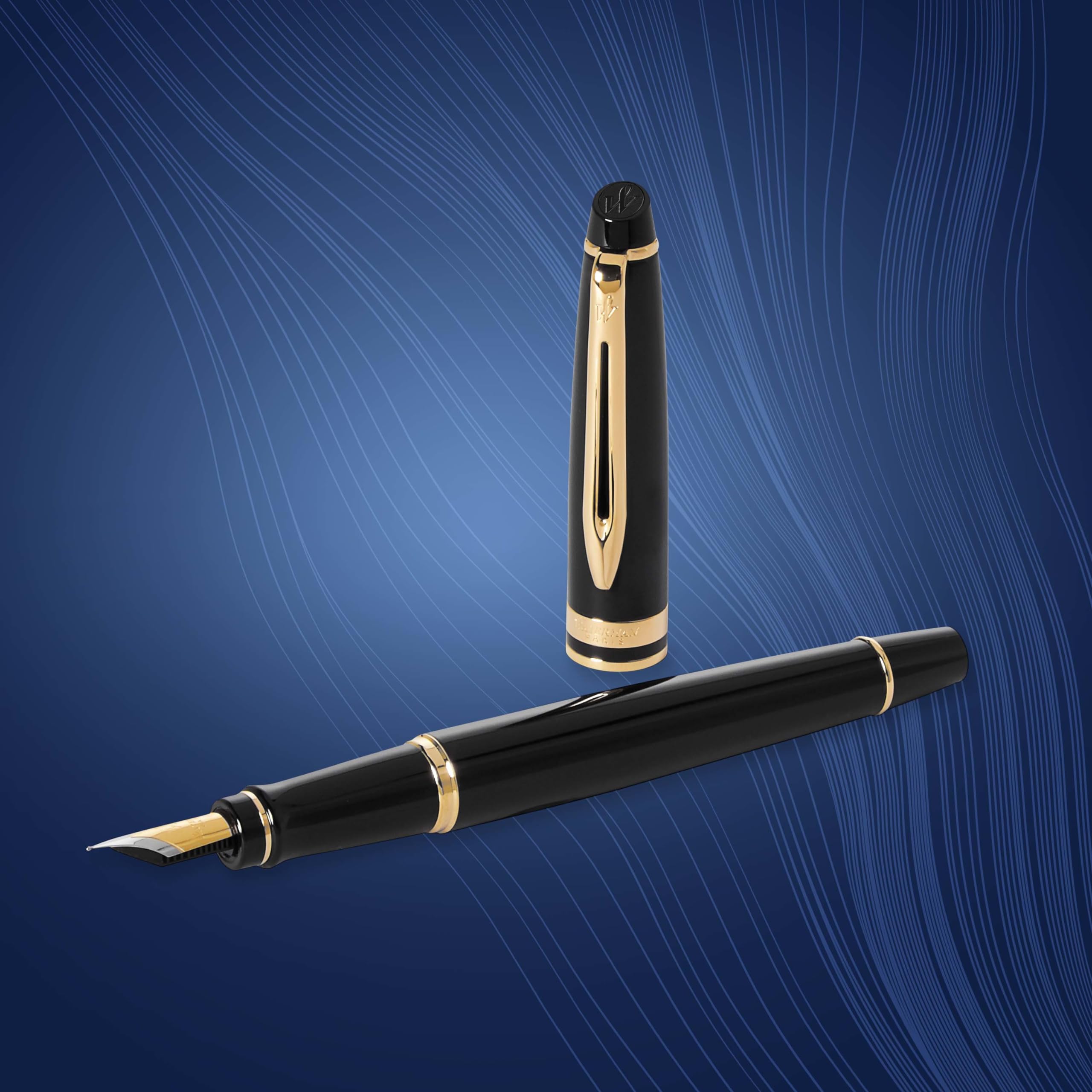 Stylo Plume Expert Waterman Noir Brillant - Coffret Cadeau – Image 5