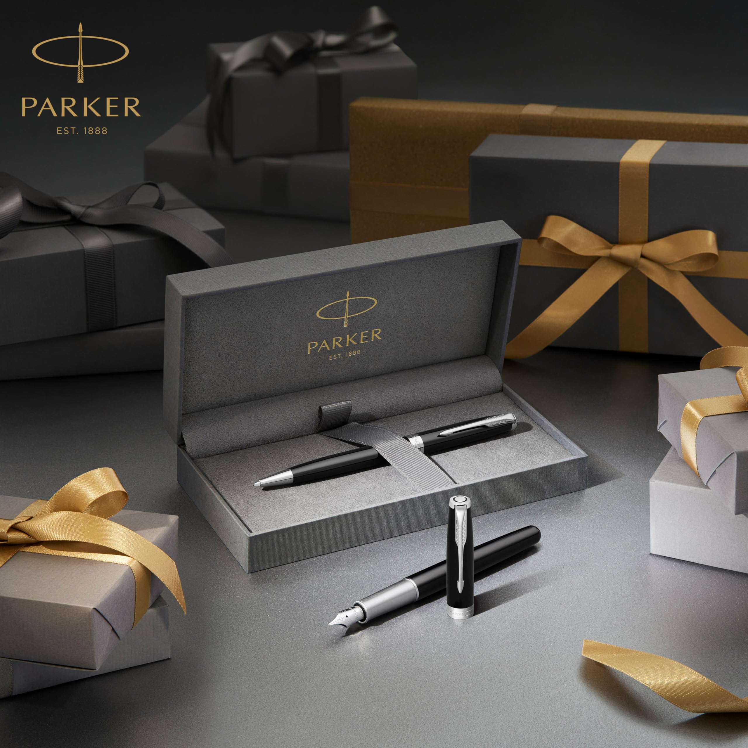 Stylo Bille Parker Sonnet Acier Inoxydable Palladium - Coffret Cadeau – Image 6