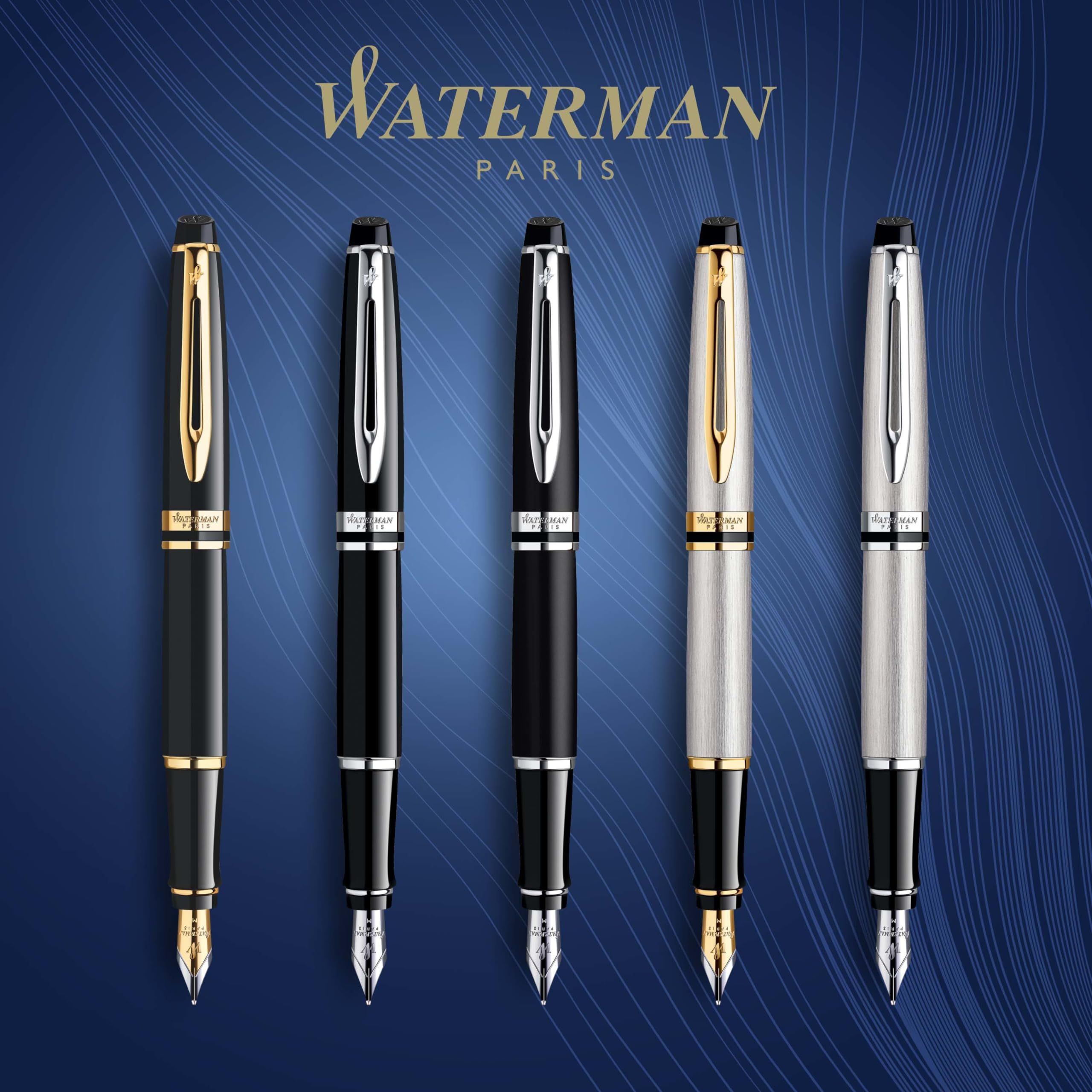 Stylo Plume Expert Waterman Noir Brillant - Coffret Cadeau – Image 6