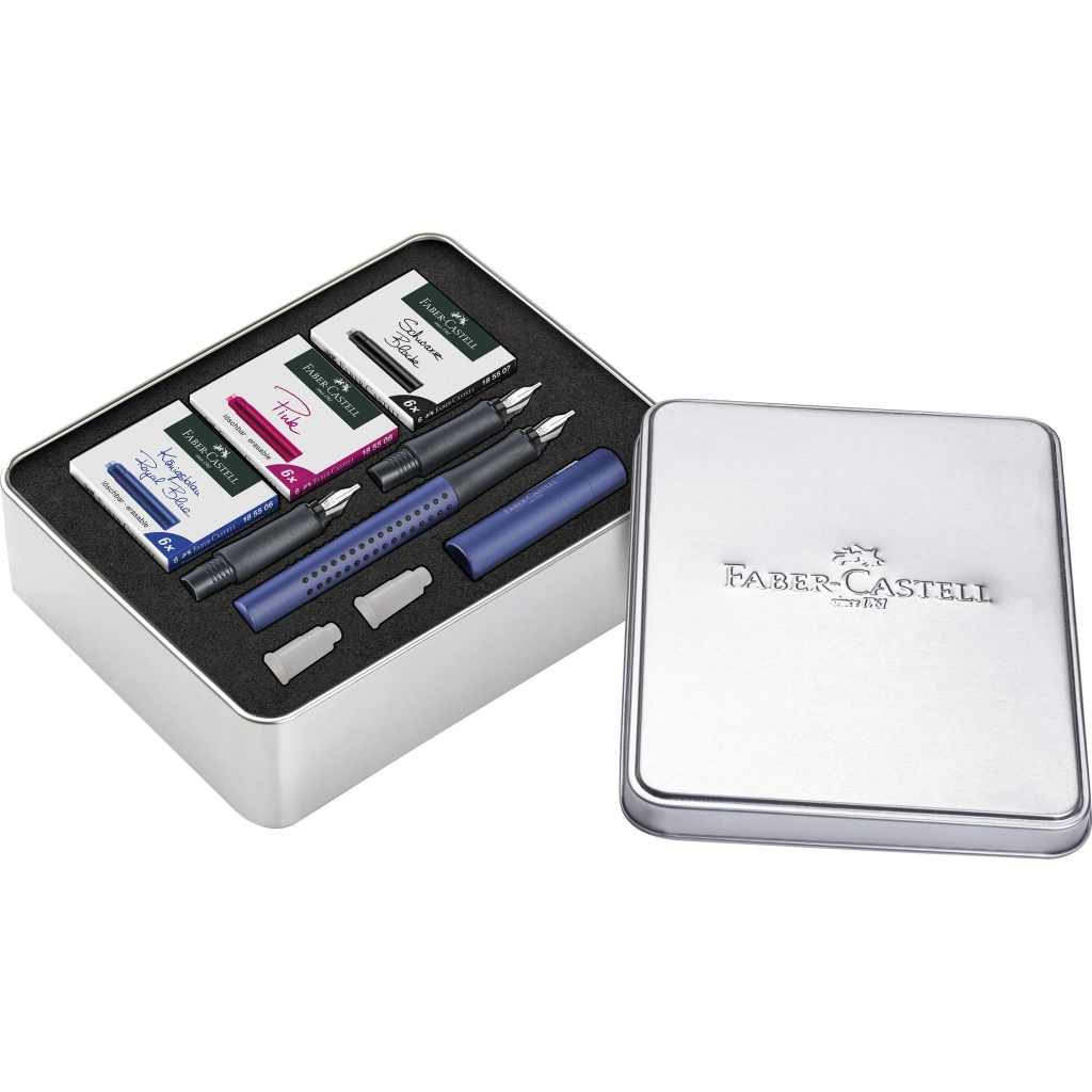 Set de Calligraphie Stylo Plume Grip 2011 Faber-Castell - 3 Pointes