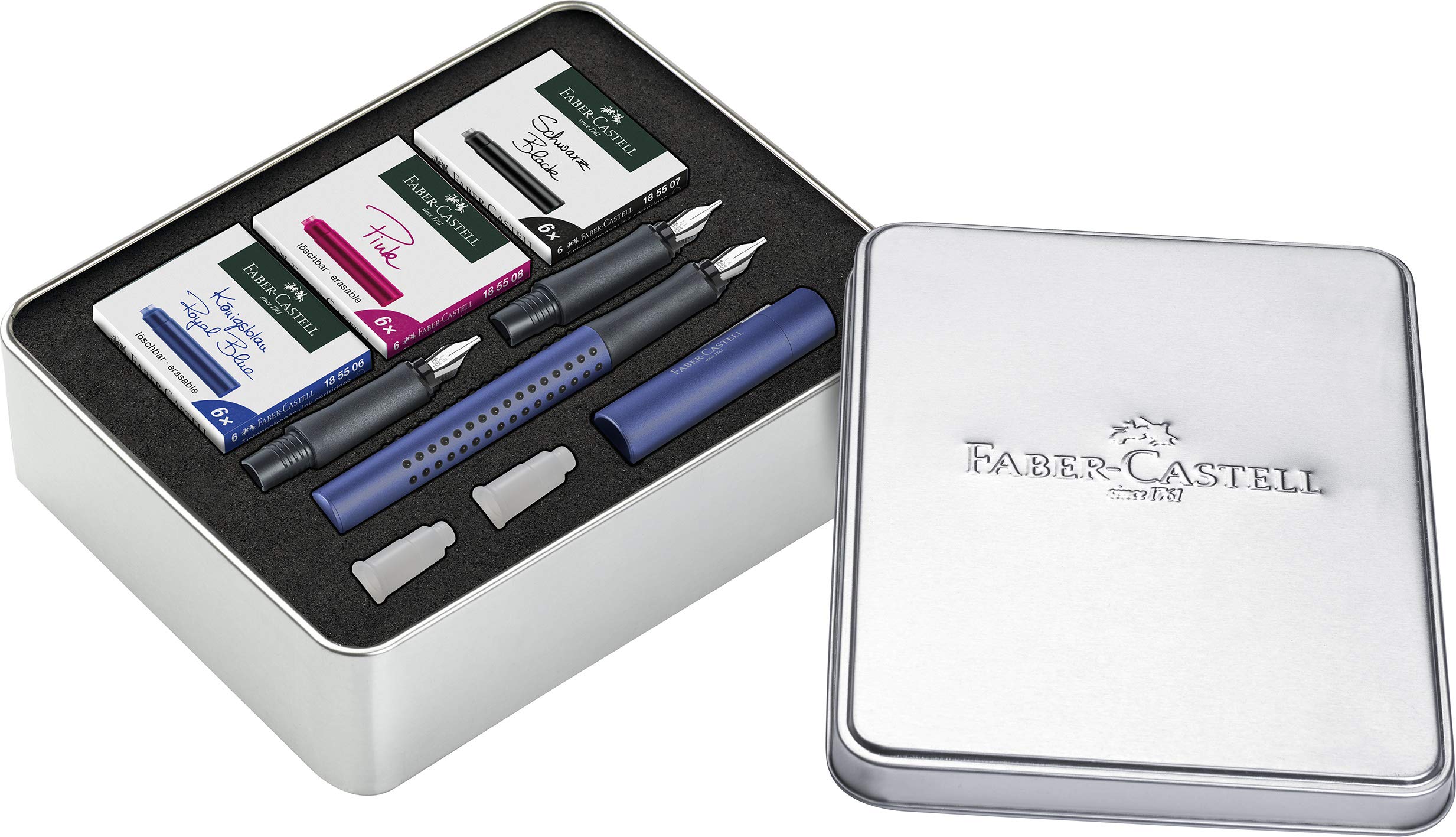 Set de Calligraphie Stylo Plume Grip 2011 Faber-Castell - 3 Pointes