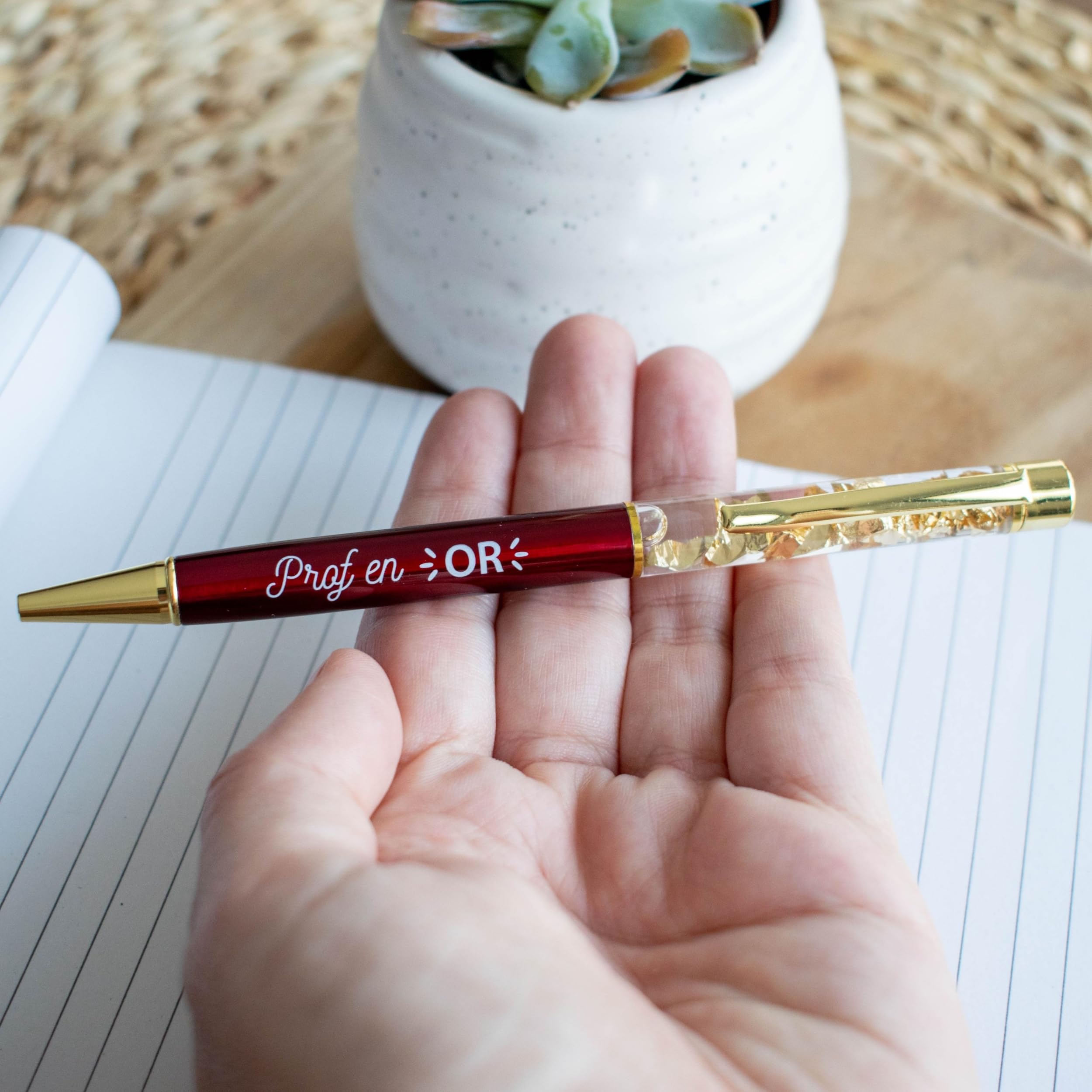 Stylo Bille Prof en Or Ernestine - Coffret Cadeau – Image 5