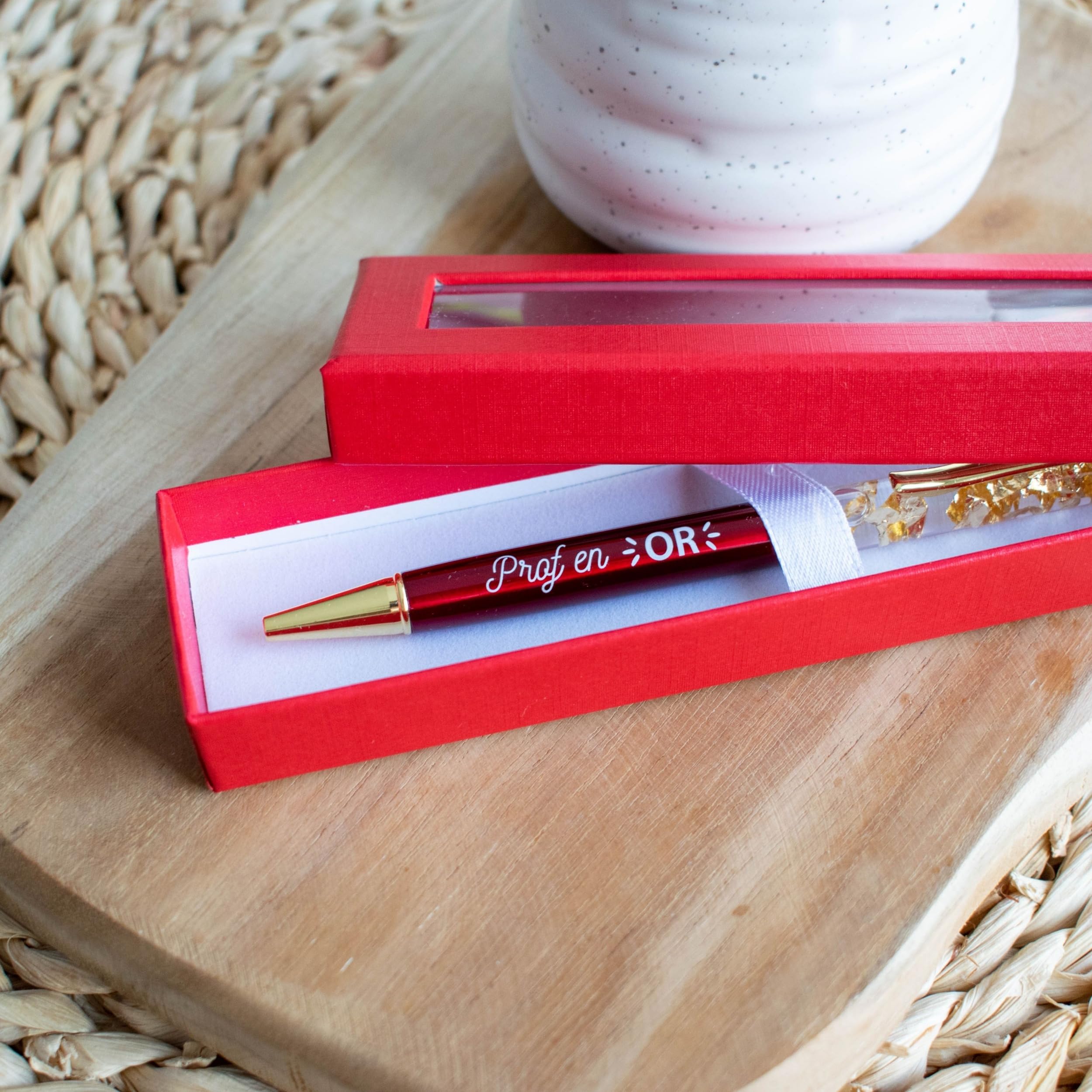 Stylo Bille Prof en Or Ernestine - Coffret Cadeau – Image 6
