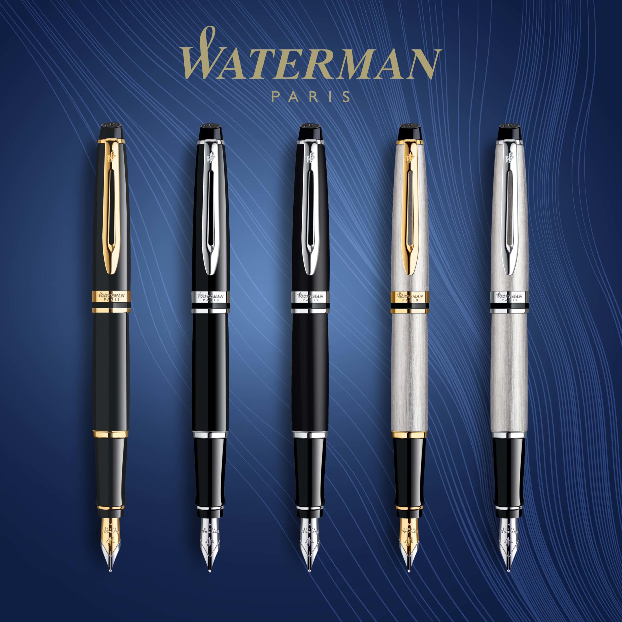 Stylo Plume Expert Waterman Noir Brillant - Coffret Cadeau – Image 6