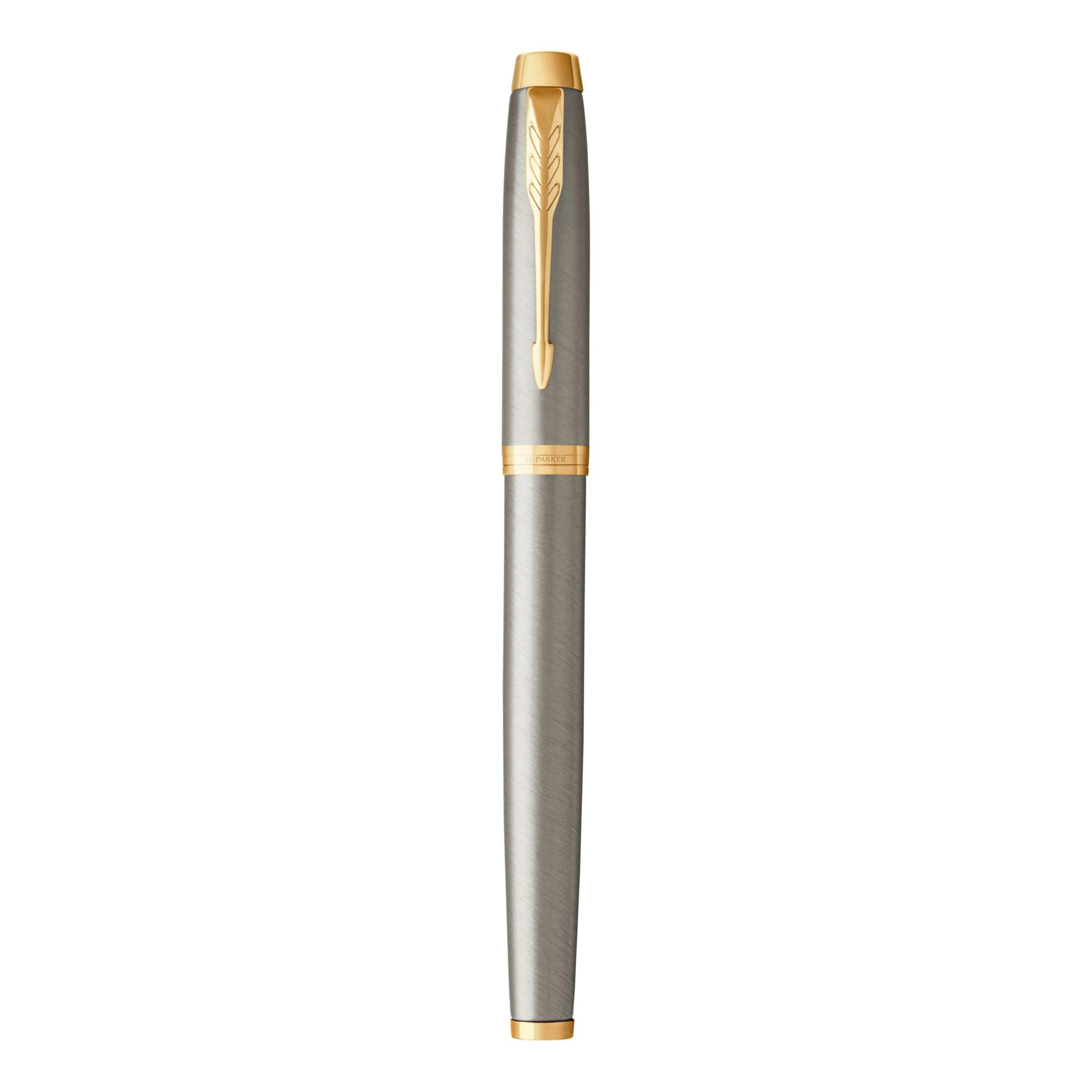 Stylo Roller Parker IM Métal Brossé - Coffret Cadeau – Image 4