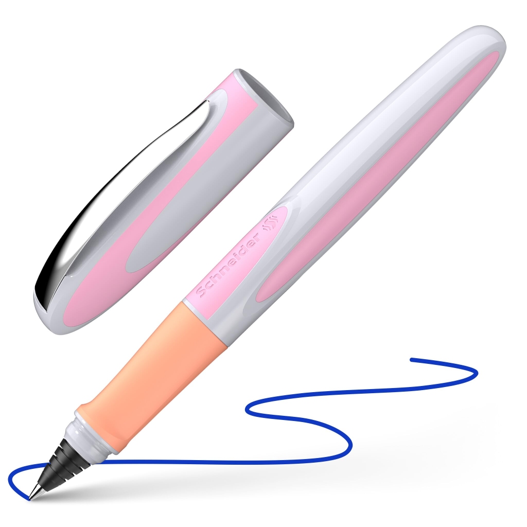 Stylo Roller Schneider Ray Flora - Rechargeable Bleu