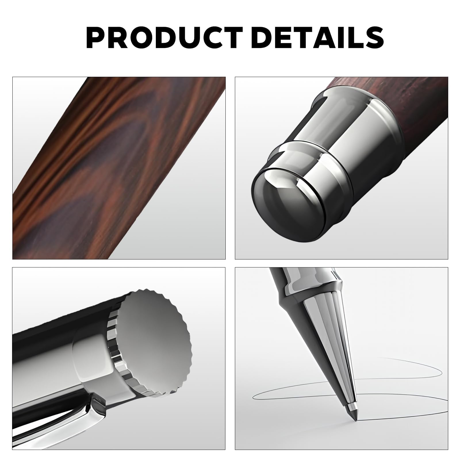Stylo Roller en Bois Unikeen - Personnalisé avec Recharges – Image 7