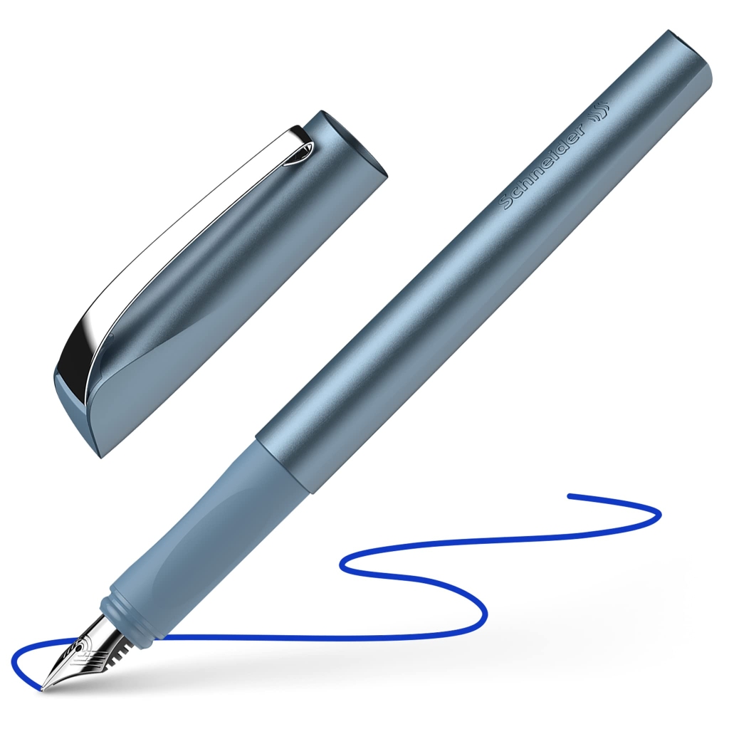 Stylo Plume Ceod Shiny Schneider - Bleu Medium