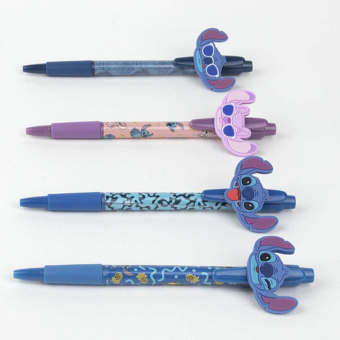 Lot de 4 Stylos Bille Stitch Cerdá Life's Little Moments - Cadeau Papeterie Original – Image 2