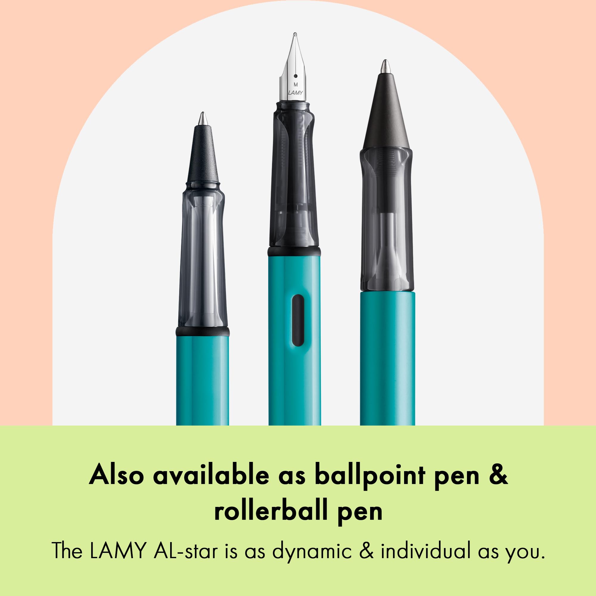 Stylo Plume Lamy AL-star Turmaline - Plume Acier Taille M – Image 6