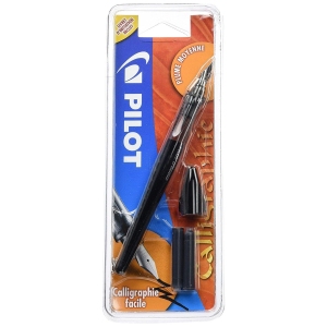 Stylo Plume Pilot Plumix Plume Moyenne - Cartouche Encre Noire 0,58mm