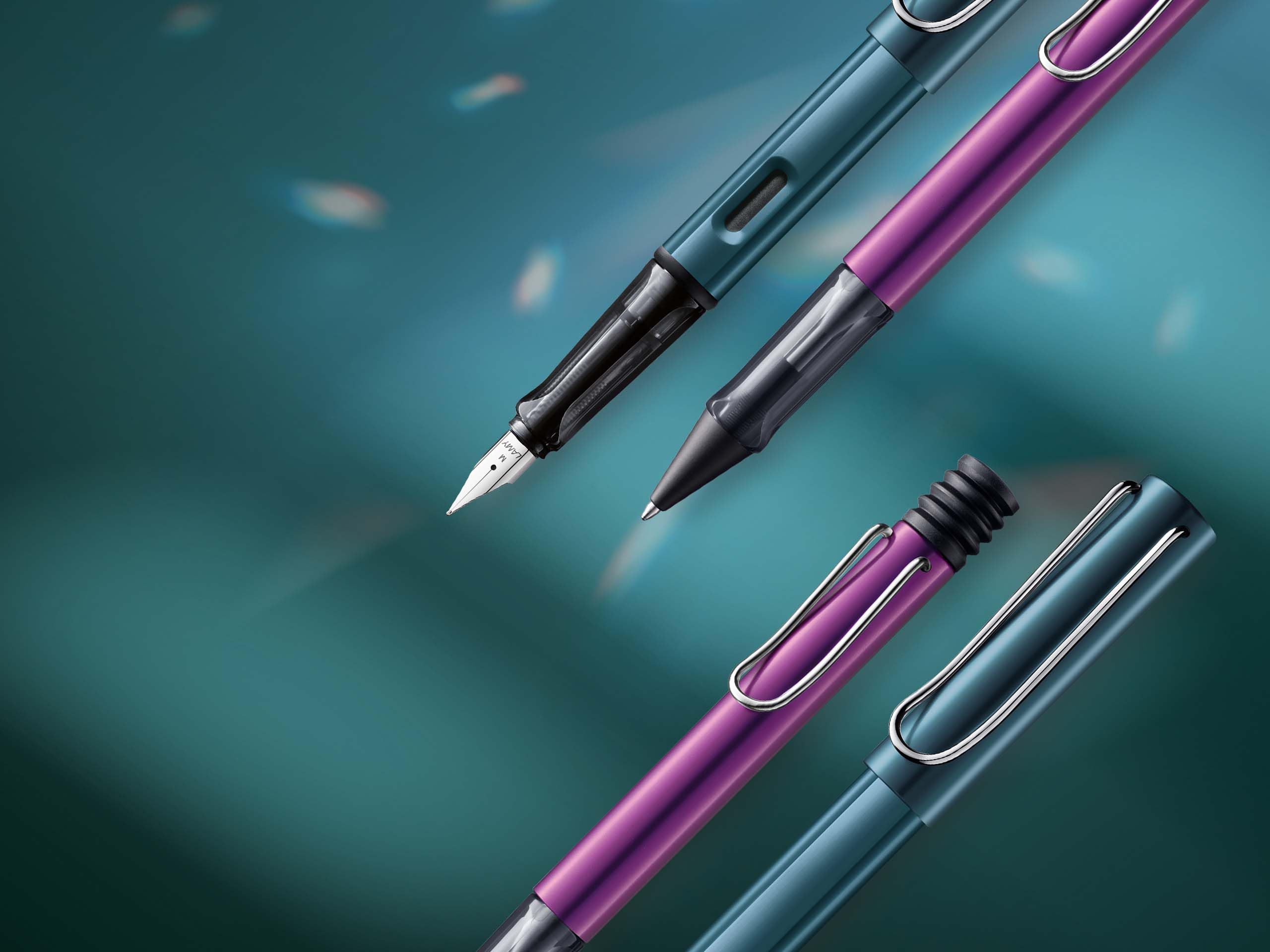 Stylo Plume Lamy AL-star Turmaline - Plume Acier Taille M – Image 2