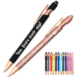 Stylo Bille Métal Cuivré Personnalisé StarMaker - Cadeau Maîtresse