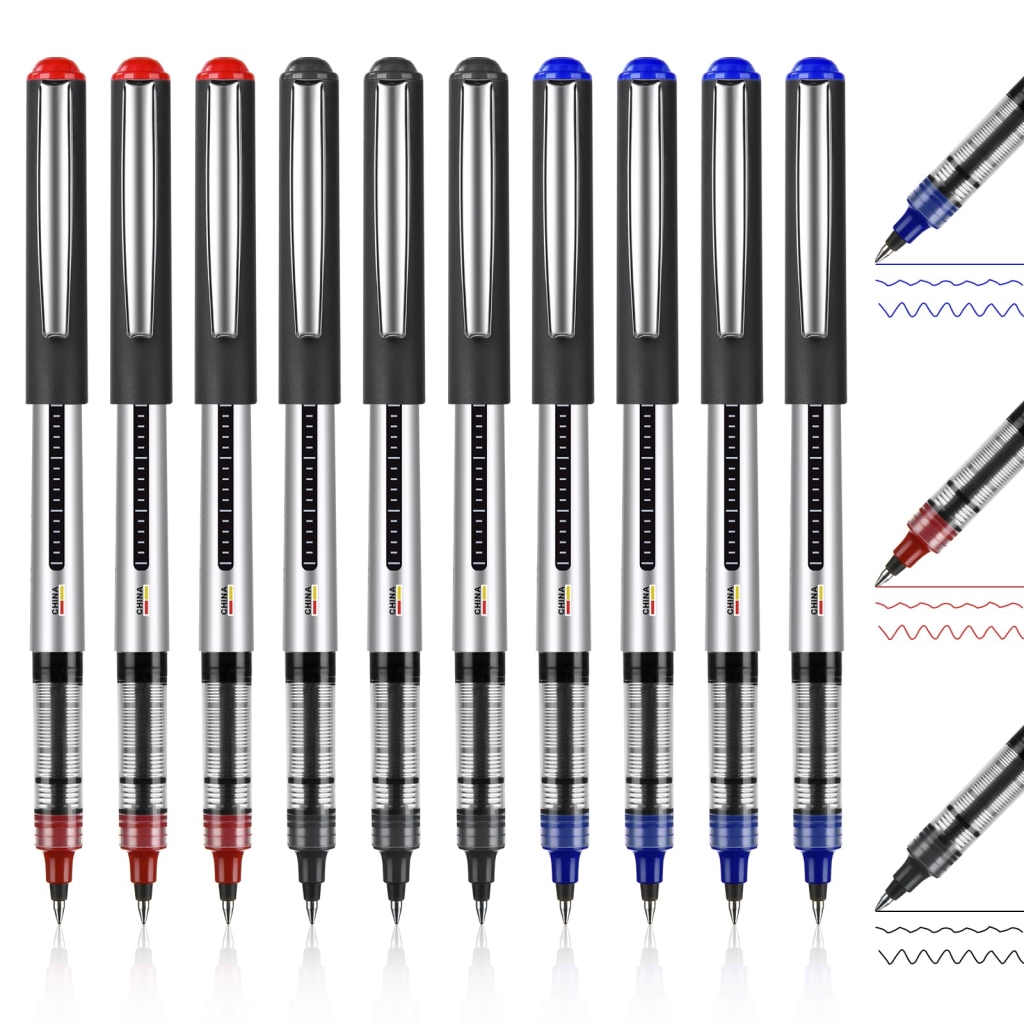 Stylo Roller Encre Gel OFFCUP 0.5mm - Lot de 10