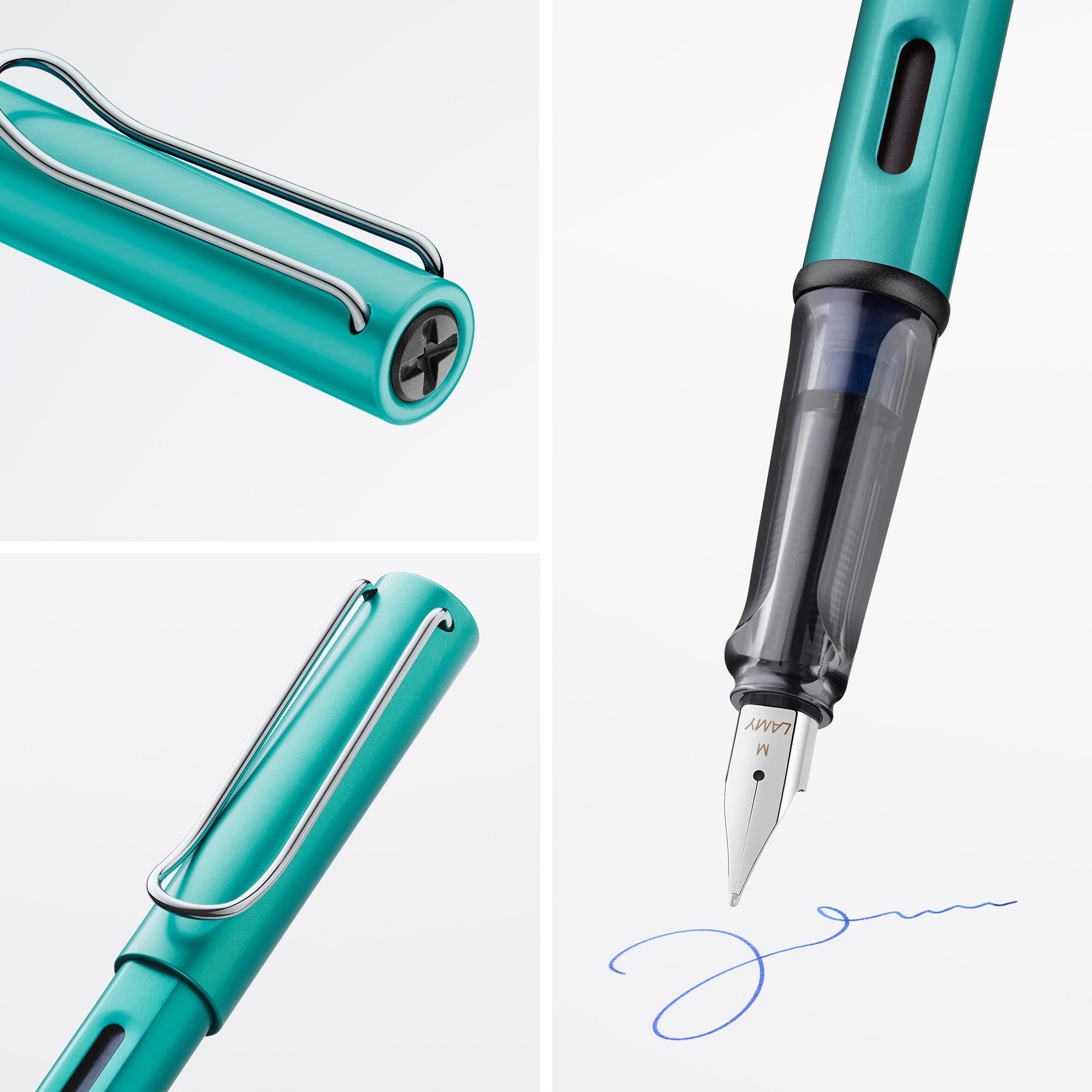 Stylo Plume Lamy AL-star Turmaline - Plume Acier Taille M – Image 3