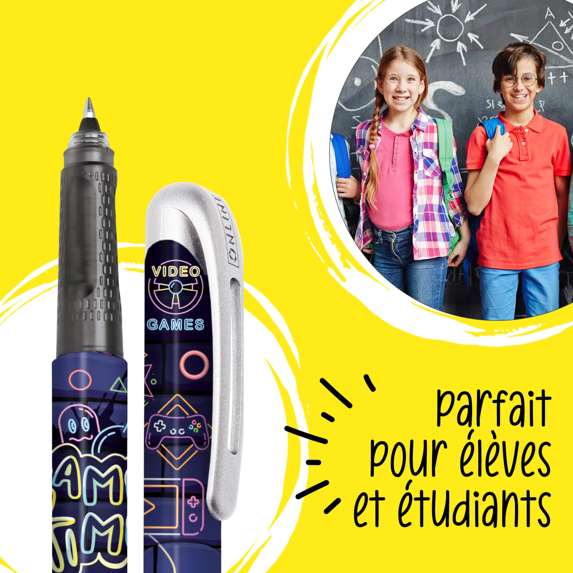 Stylo Roller College Game Time Online - Poignée Ergonomique – Image 4