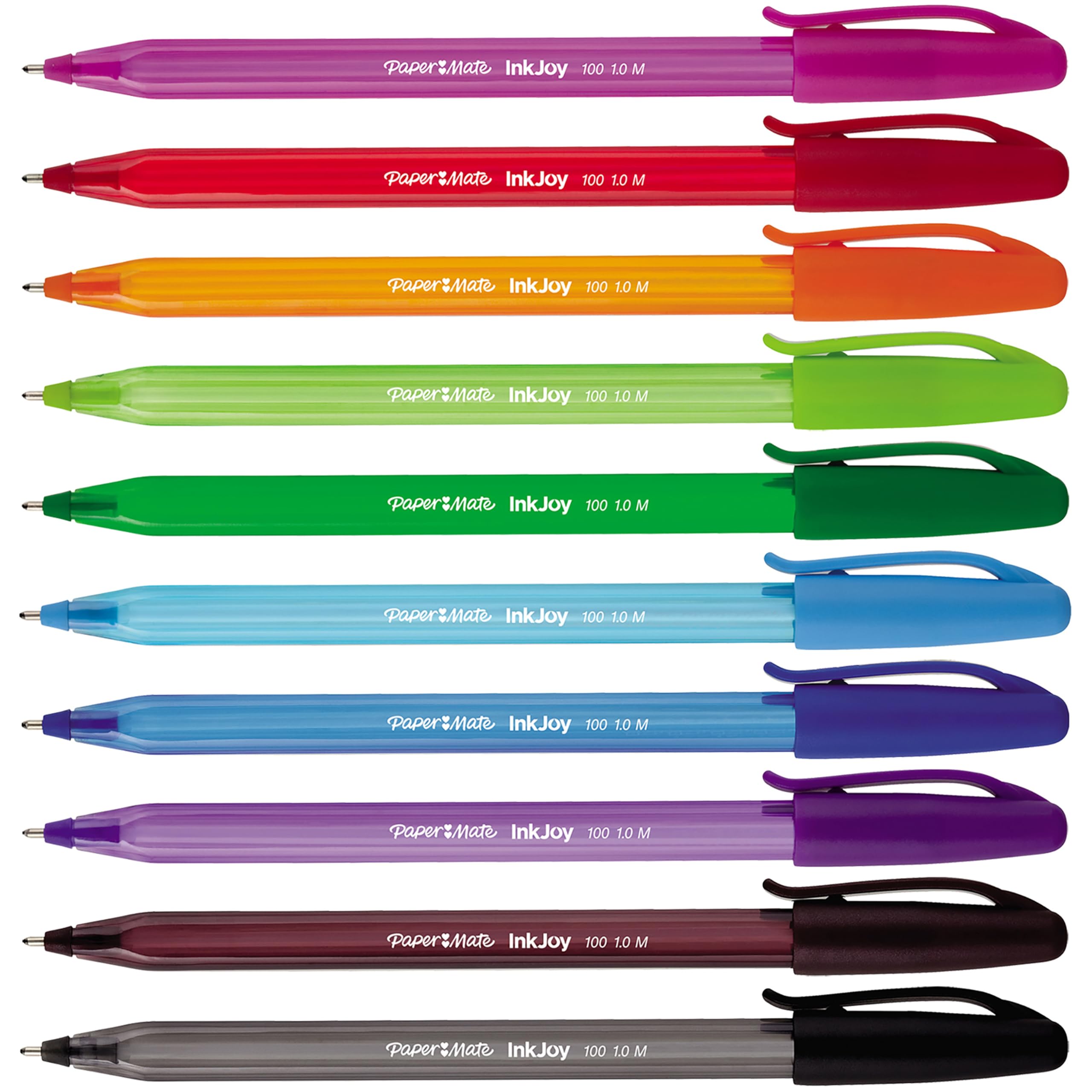 Stylo Bille InkJoy 100ST Paper Mate - Lot de 27 Couleurs Assorties – Image 3