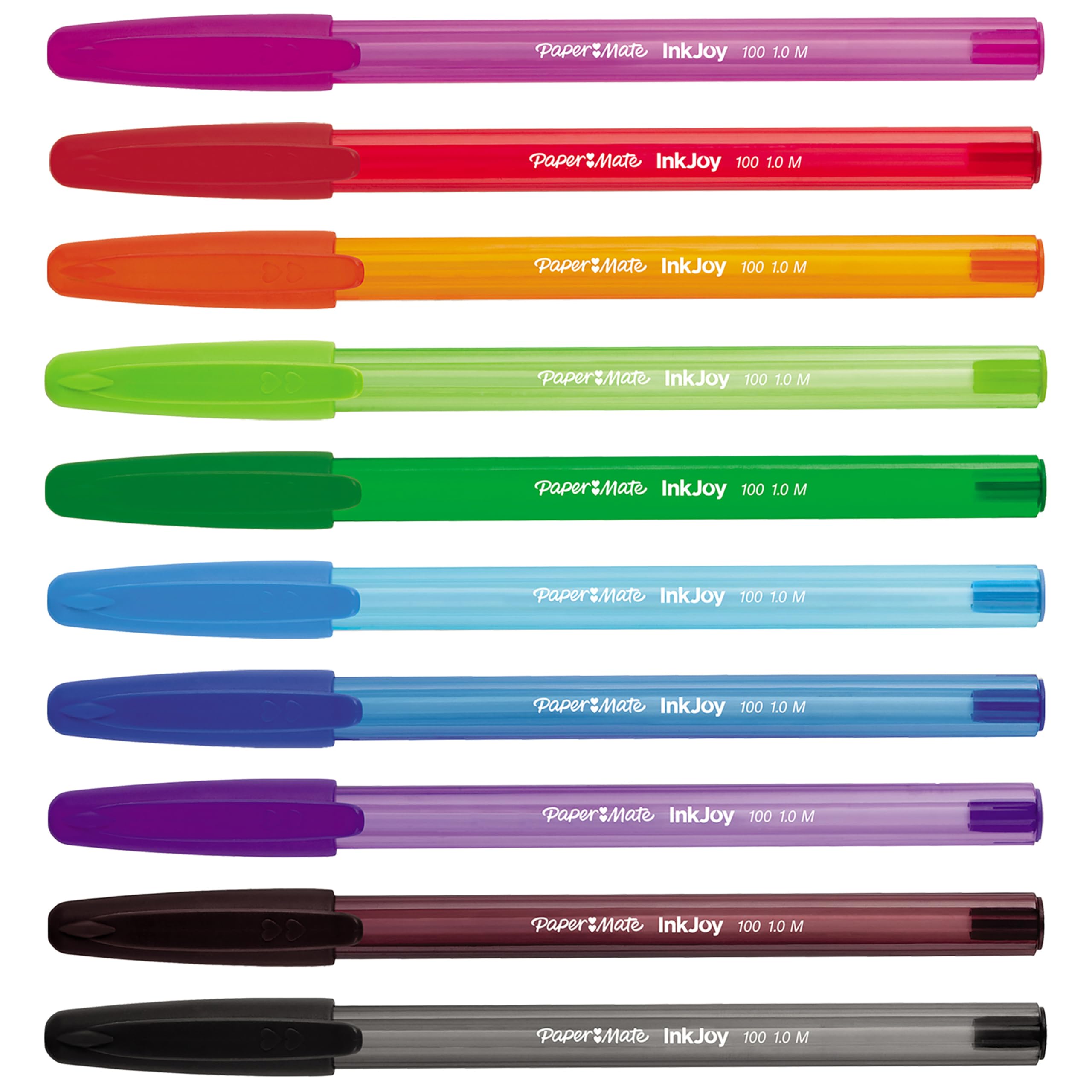 Stylo Bille InkJoy 100ST Paper Mate - Lot de 27 Couleurs Assorties – Image 2