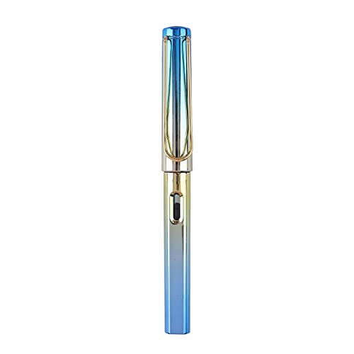 Stylo Plume Métallique OWENRYIN avec Fenêtre d'Encre Visible - Piston de Remplissage 0,5 mm