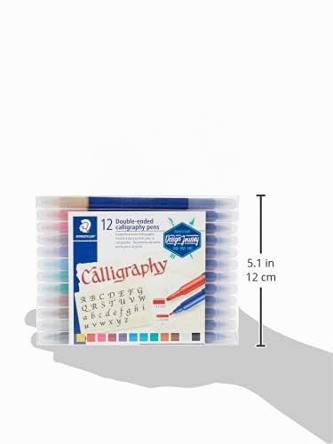Stylo Calligraphie Double Pointe Staedtler 3005 TB12 - Lot de 12 – Image 5