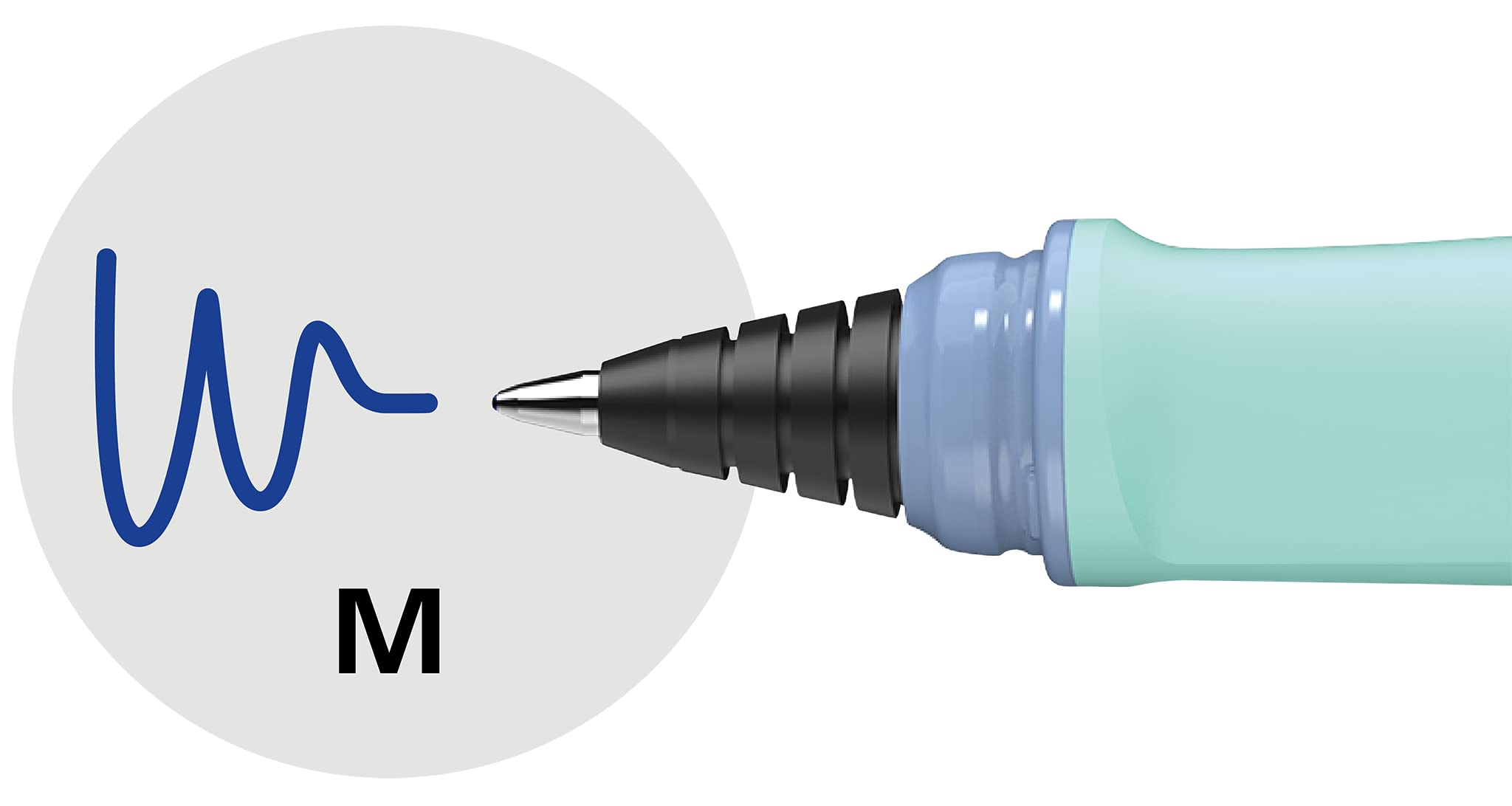 Stylo Roller Schneider Ray Rechargeable Bleu - Ambidextre – Image 5