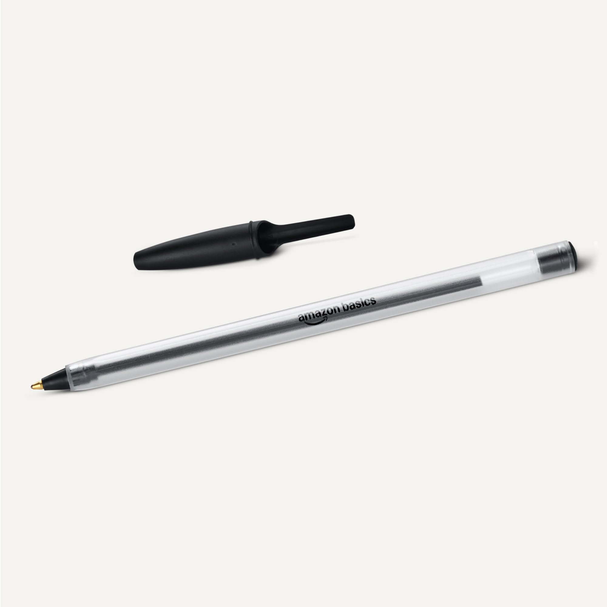 Stylo Bille Amazon Basics Séchage Rapide Noir - Lot de 12 – Image 4